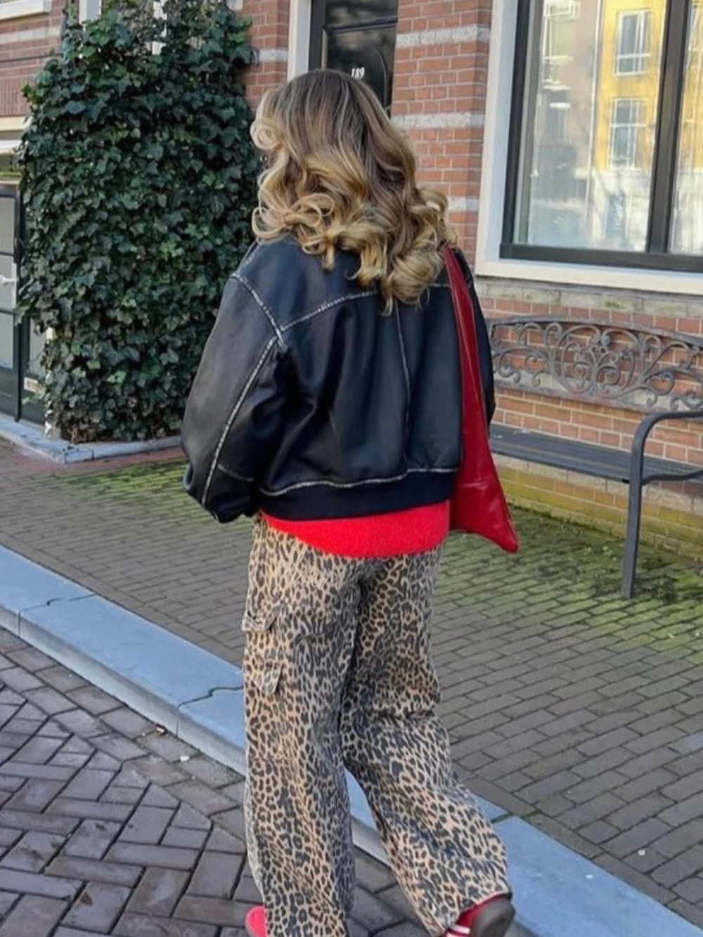 Damson Madder Leopard Cargo Pants Size 6 - Picture 2 of 6